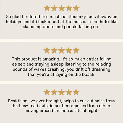 Slumbr™ | Søvn Hvid Støjmaskine til Voksne