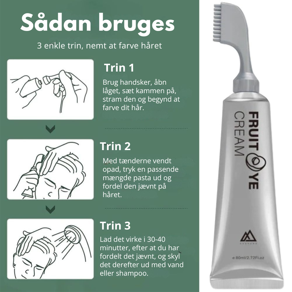 GrayConceal™ | Dækker gråt hår på få sekunder