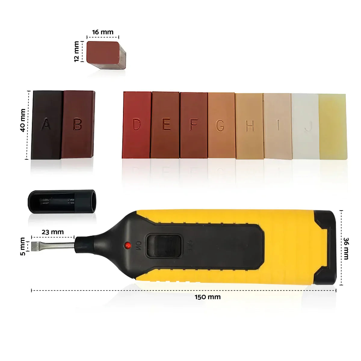 EasyFix™ | Reparationssæt til møbler, lister og gulve