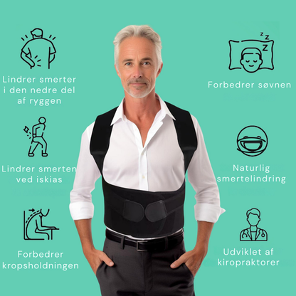 PosturePerfect™ | Korrigerer kropsholdning og lindrer rygsmerter