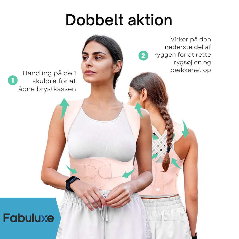 PosturePerfect™ | Korrigerer kropsholdning og lindrer rygsmerter