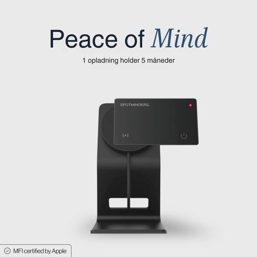 TrackingCard™ | Verdens bedste GPS-tracker (i din pung)