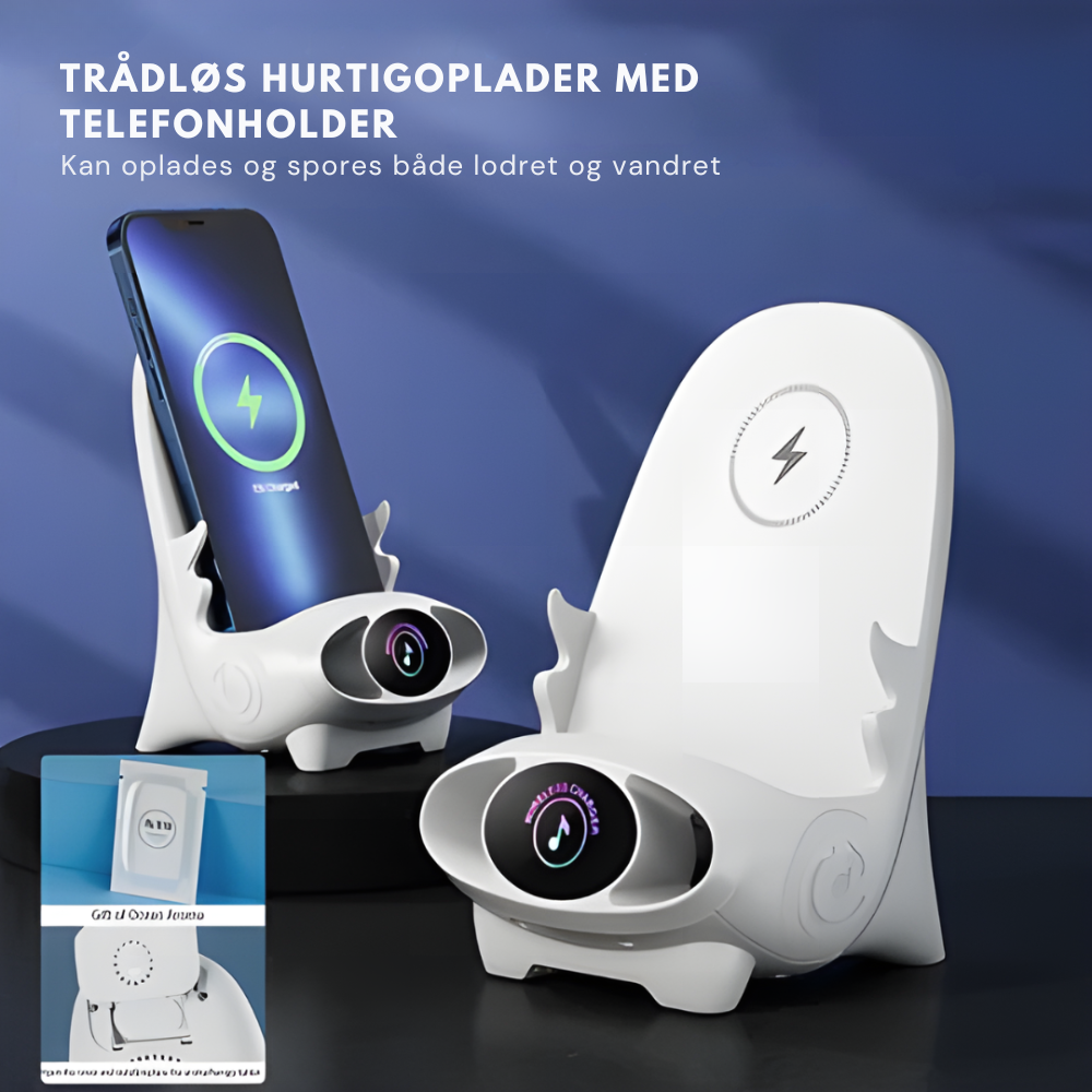 WirelessLounge™ | Smart Mini-Stol til Opladning og Underholdning