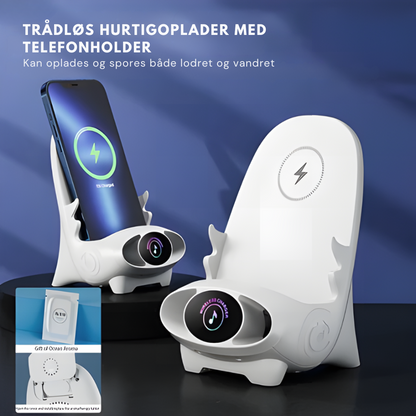 WirelessLounge™ | Smart Mini-Stol til Opladning og Underholdning