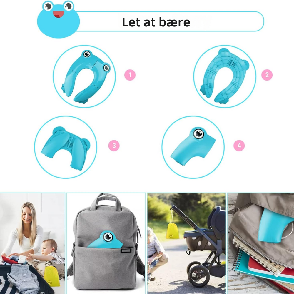 PottySeat™ | Sammenklappeligt pottesæde til småbørn
