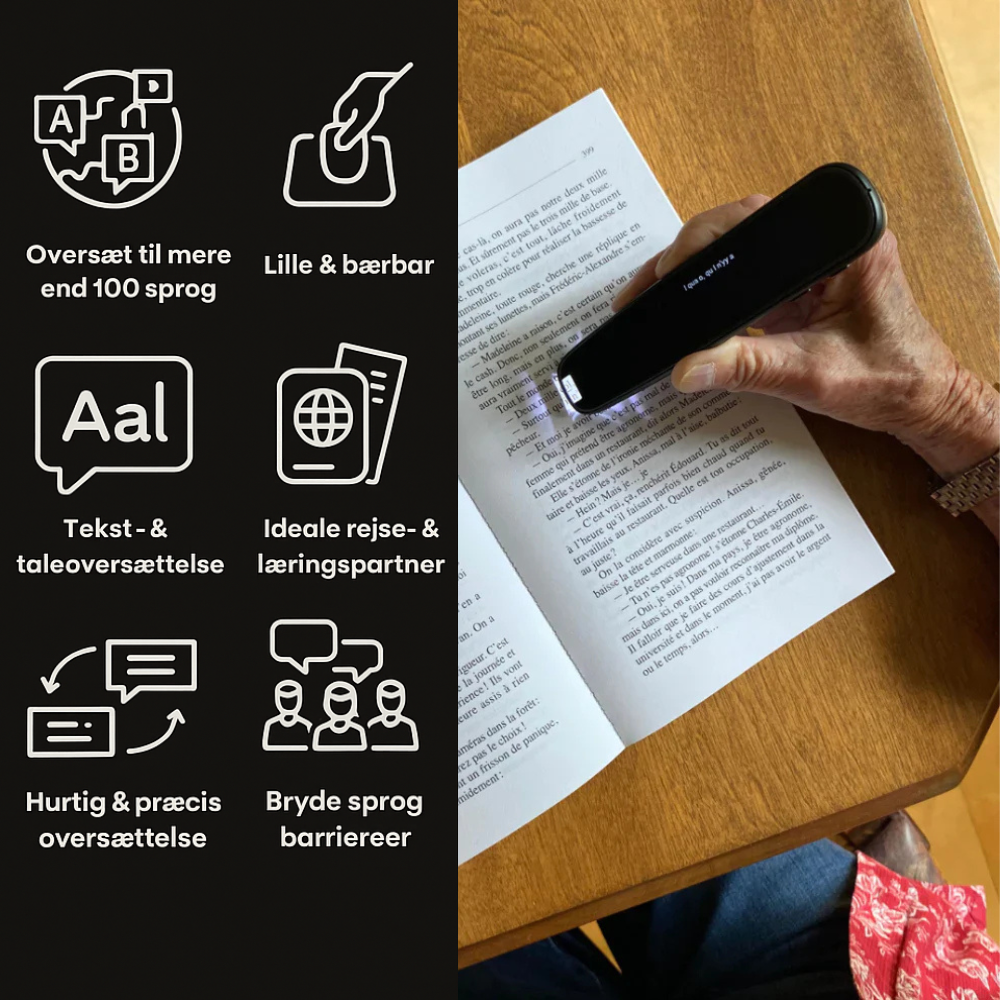 TalkEasy™ | Din ultimative rejseoversætter i lommestørrelse!