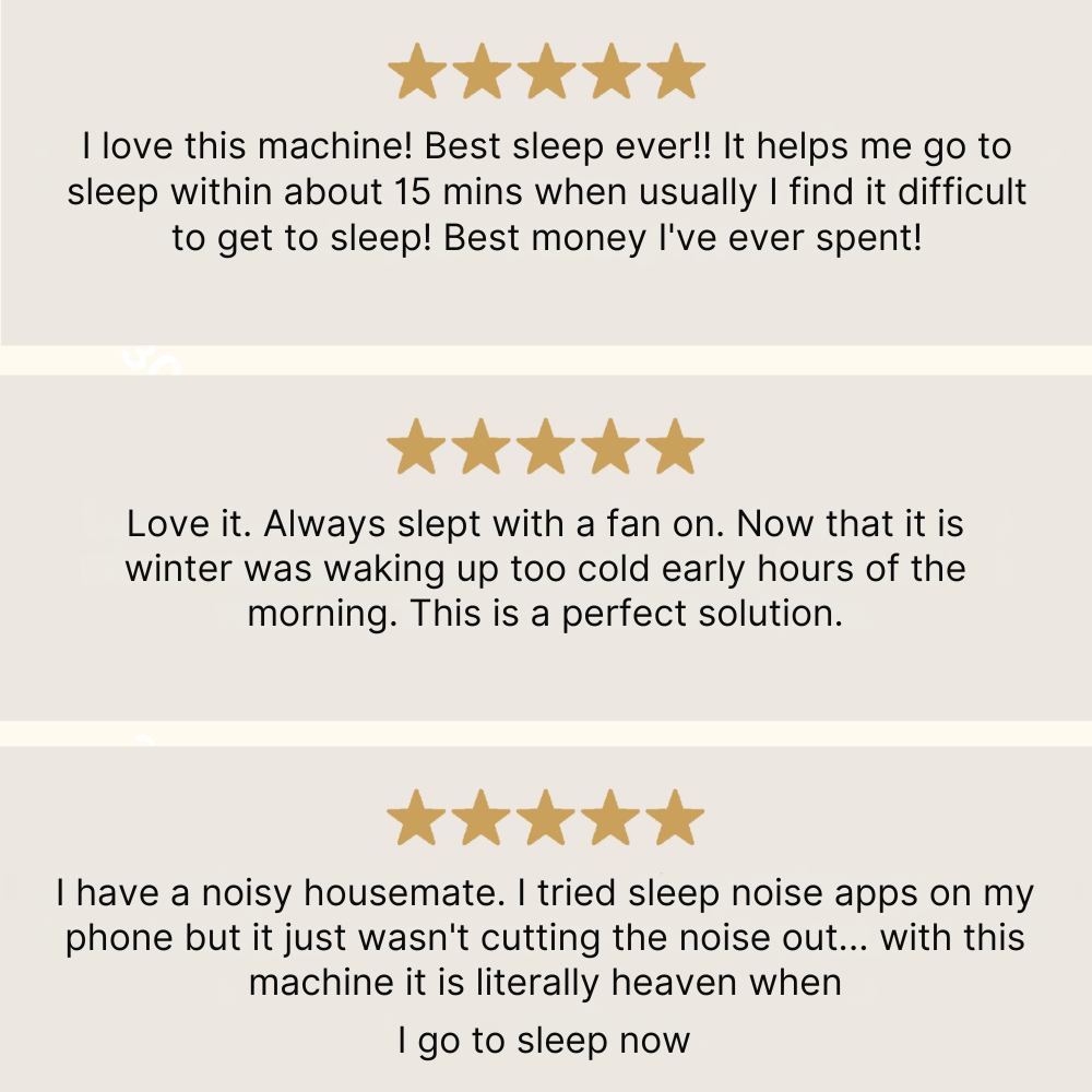 Slumbr™ | Søvn Hvid Støjmaskine til Voksne