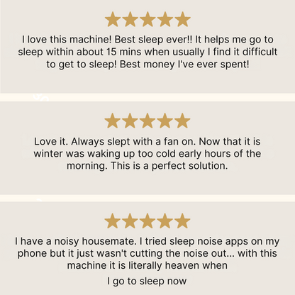 Slumbr™ | Søvn Hvid Støjmaskine til Voksne