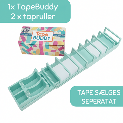 TapeBuddy™ | Klipp flere stykker tape på et øjeblik – perfekt til gaver eller på kontoret!