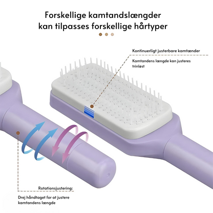 PerfectBrush™ | Selvrensende hårbørste til ubesværet hårpleje