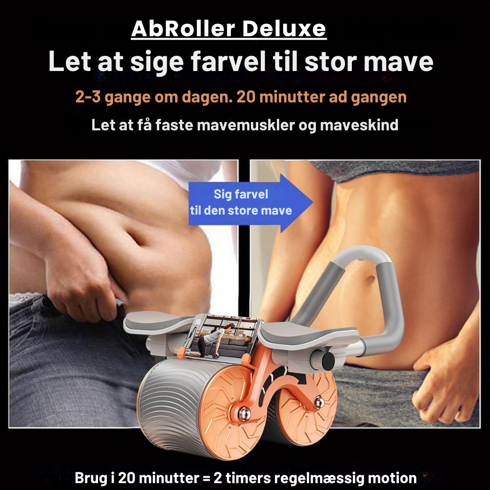 AbRoller Deluxe™ | Få en flad mave på få øjeblikke