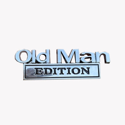 OldManEdition™ | Sjovt badge til bilen