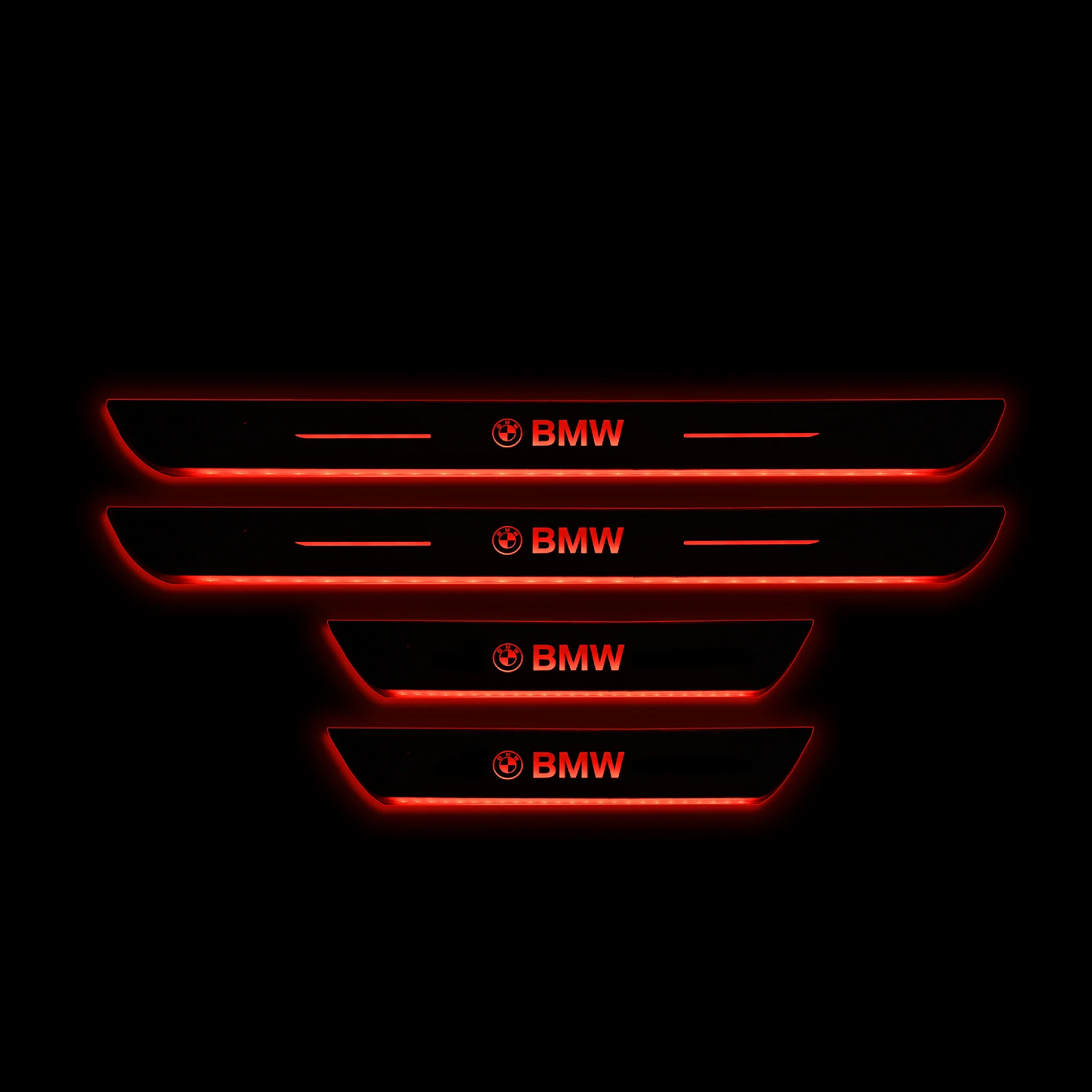 IllumiDrive™ | LED-indstigningslys til bil – magnetisk montering & skiftende farver med dit logo