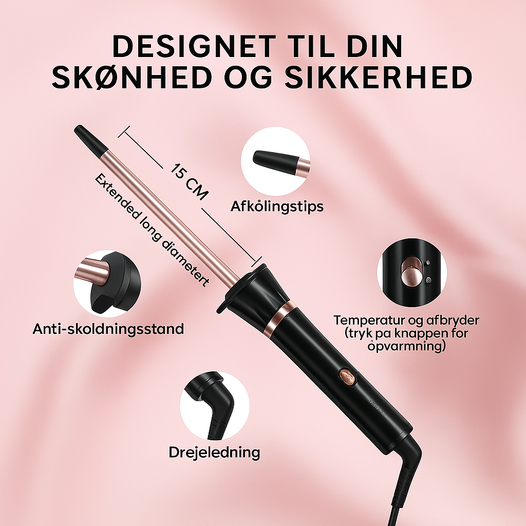 CurlPro™ | Ubesværede krøller i salonkvalitet derhjemme