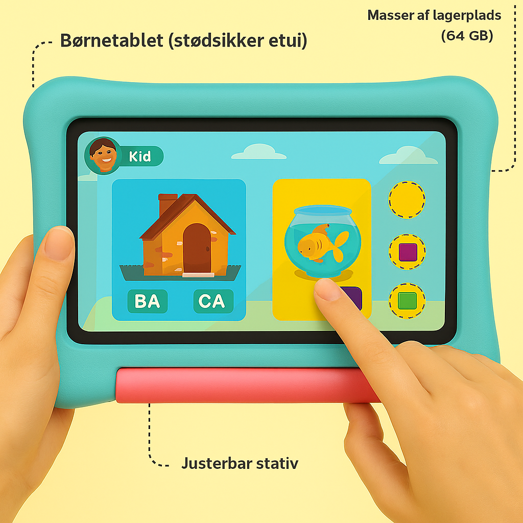 TinyBuddy™ | Børns Uddannelsestablet