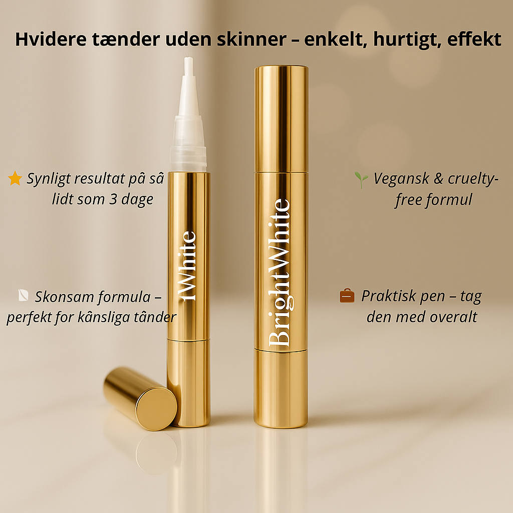 BrightWhite™ | Slip kraften i et lysere smil løs