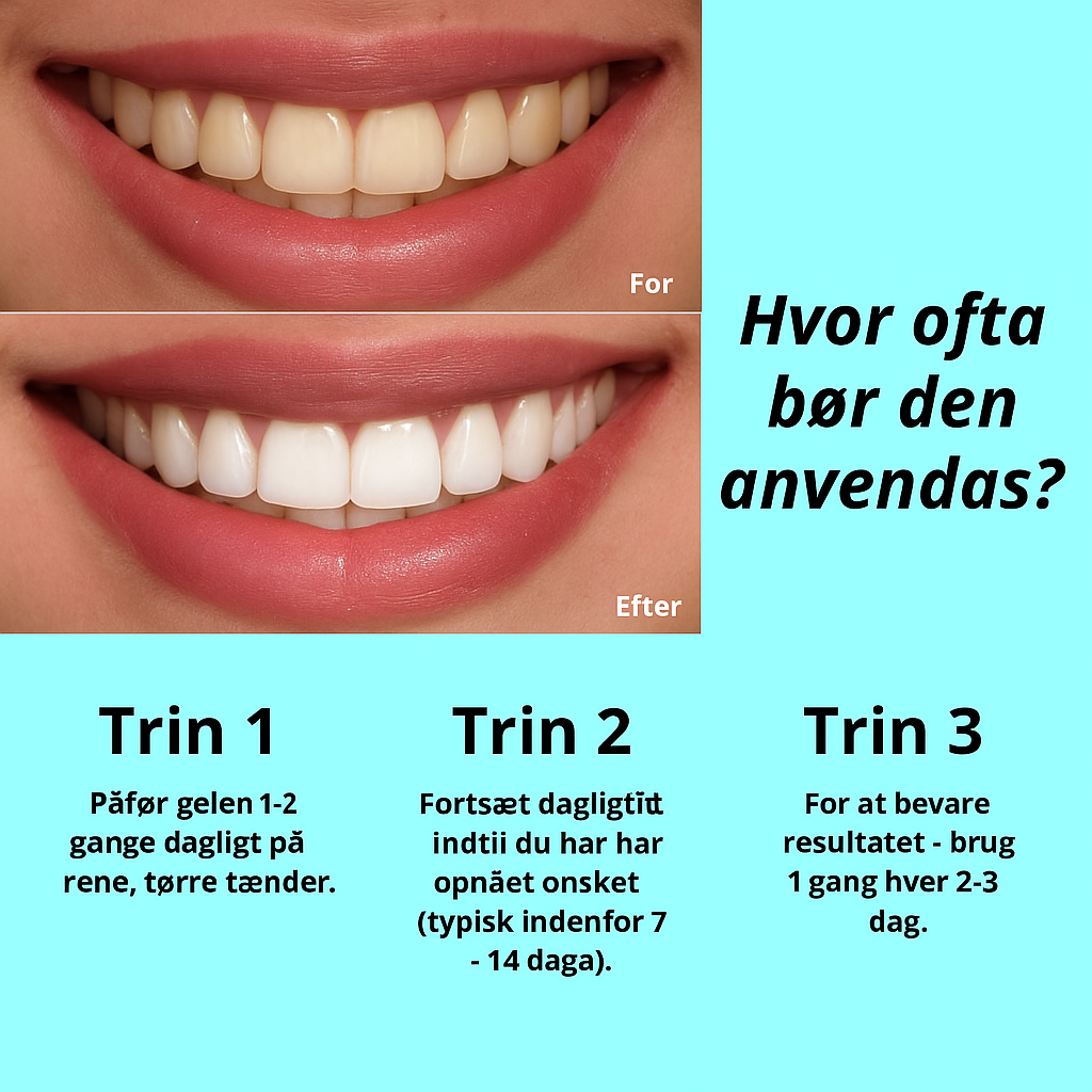 BrightWhite™ | Slip kraften i et lysere smil løs