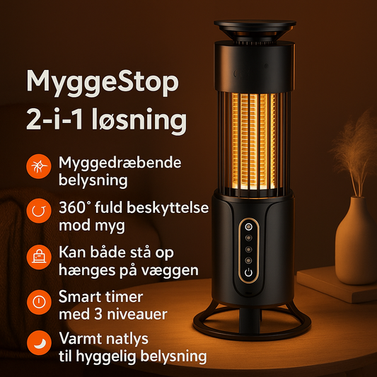 MyggeStop™ | Kraftig myggebeskyttelse til op til 200 m²