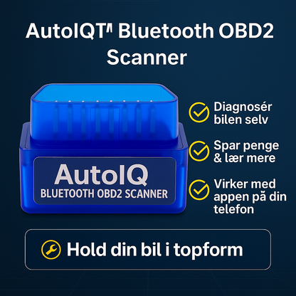 AutoIQ™ | Bluetooth OBD2 Scanner