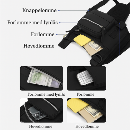 ChestBag™ | Multifunktionel & Klar til Handling!