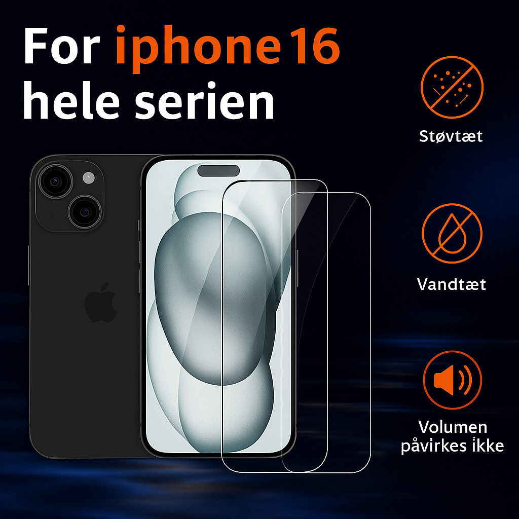 ScreenGuard™ | Fingeraftryksfri Støvfri Uden Bobler