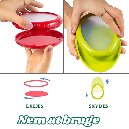 GreenKeeper™ | Frugt- og grøntsagsbeholdere med silikoneforsegling