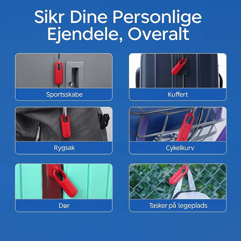 SmartLock™ | Fingeraftryk Touch Hængelås