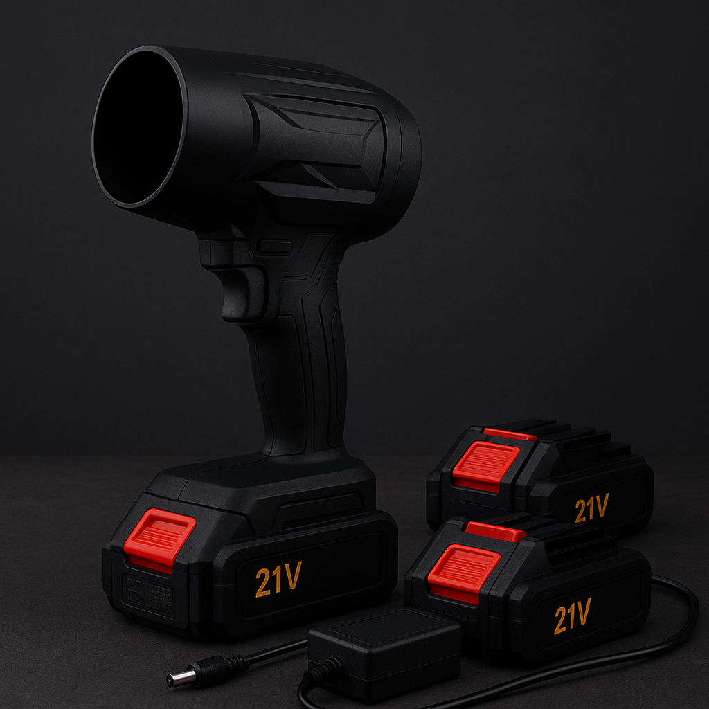 LeafBreeze™ | Trådløs blæser til hurtig oprydning af blade, snavs, støv og hverdagsaffald