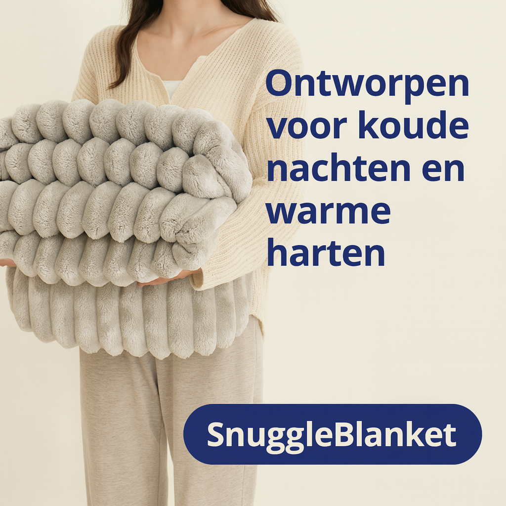 SnuggleBlanket™ | Den bløde varme, der forskønner dit hjem