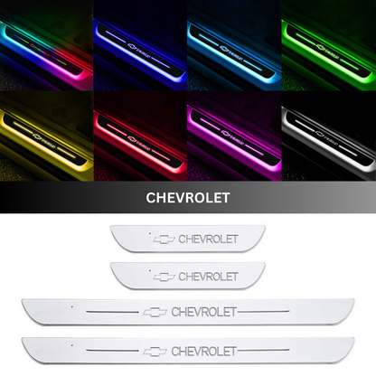 IllumiDrive™ | LED-indstigningslys til bil – magnetisk montering & skiftende farver med dit logo