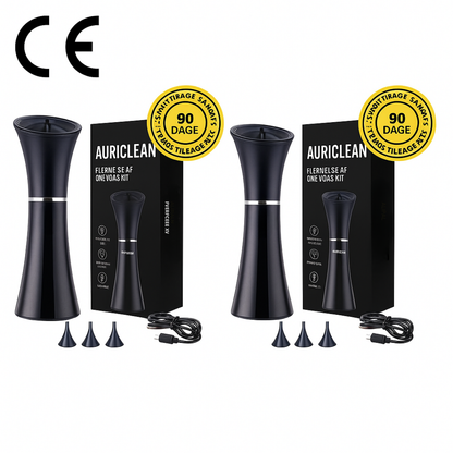 AuriClean™ | Elektrisk Ørevoksfjerningssæt