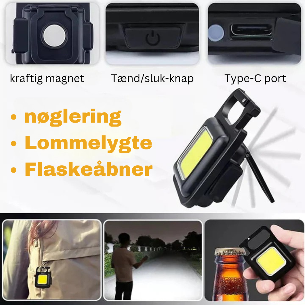 Halora™ | SMART Led nøglering nødlys