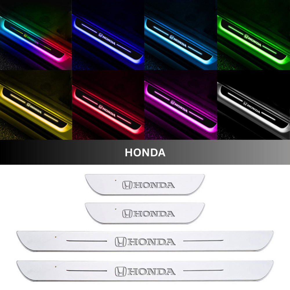 IllumiDrive™ | LED-indstigningslys til bil – magnetisk montering & skiftende farver med dit logo