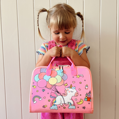 BusyBoard™ | Skærmfri læringsbog der udvikler dit barns fantasi og motorik