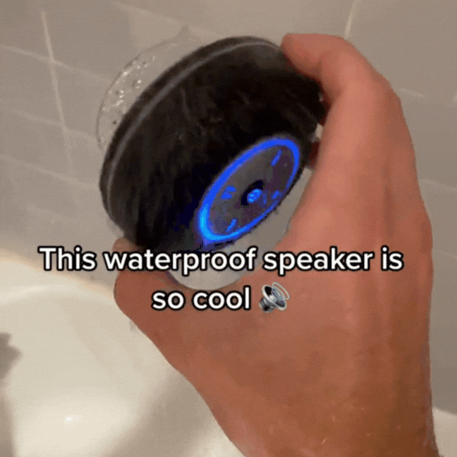 AquaBeats™  | forvandler dit brusebad til en koncert med kraftfuld lyd og et LED-lysshow.