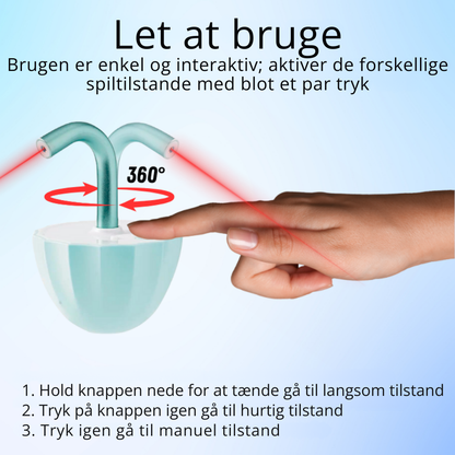 KittyBeam™ | Hold din kat aktiv og glad – også når du ikke er hjemme