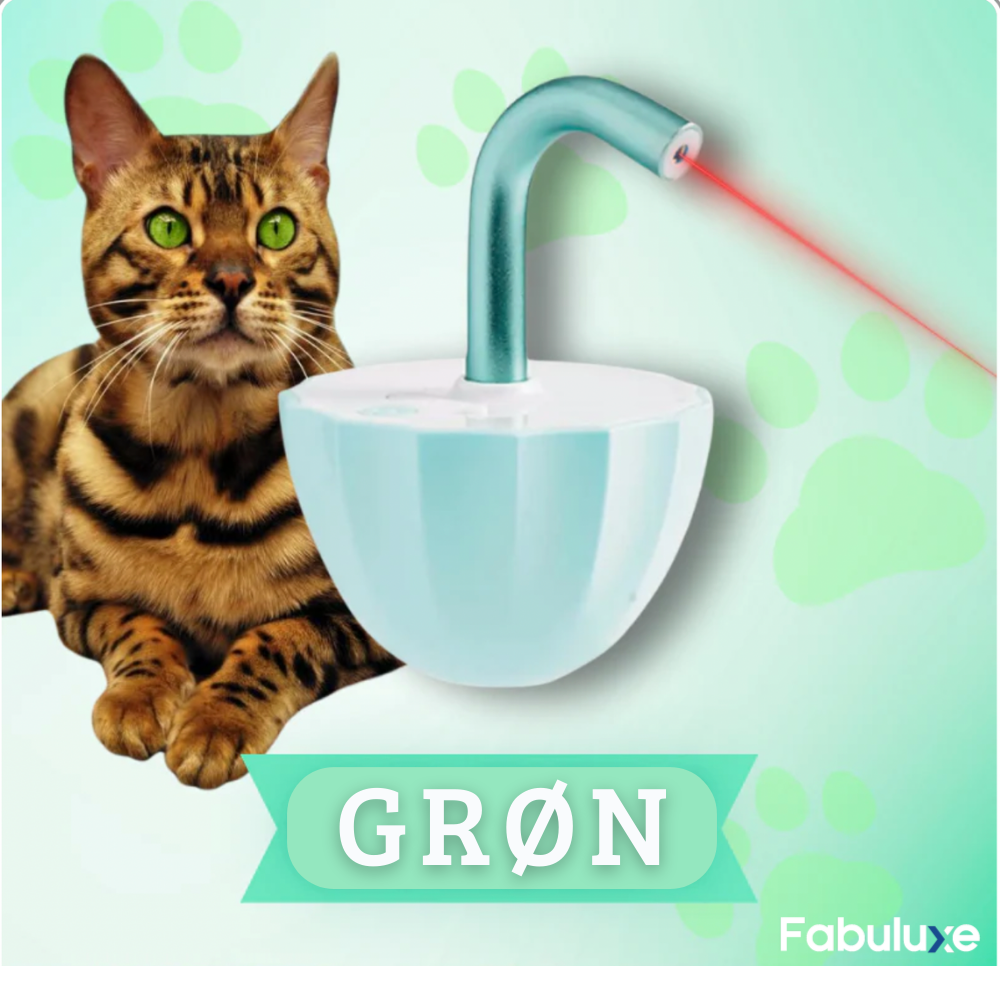 KittyBeam™ | Hold din kat aktiv og glad – også når du ikke er hjemme