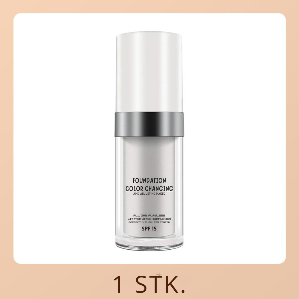 TrueTone™ | Farvevekslende foundation - Kun 1 farve til alle hudtoner!