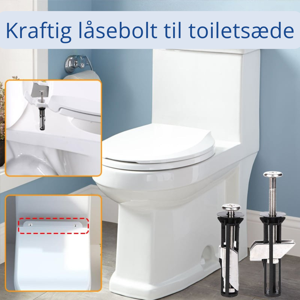 FastBolt™ | Fastgør dit toiletsæde