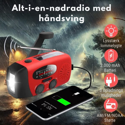 EmergencyRadio™ | Hold forbindelsen, selv i nød!