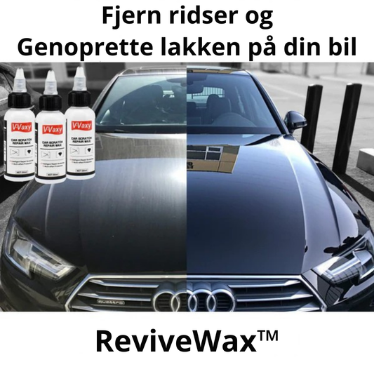 ReviveWax™ | Giv din bil den pleje, den fortjener!