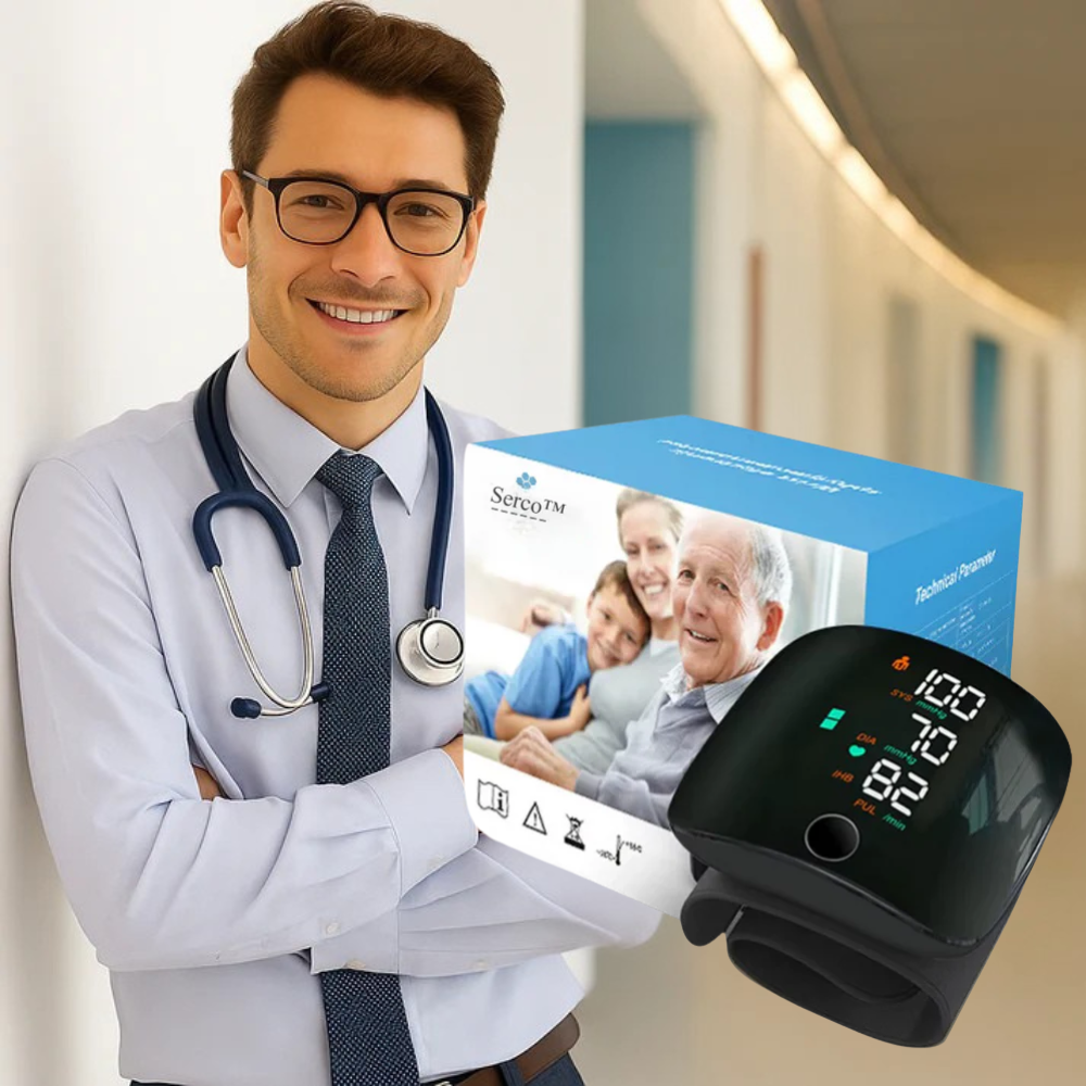 Serco™ | Intelligent blodtryksmåler  - Klinisk Præcision. Altid og overalt.