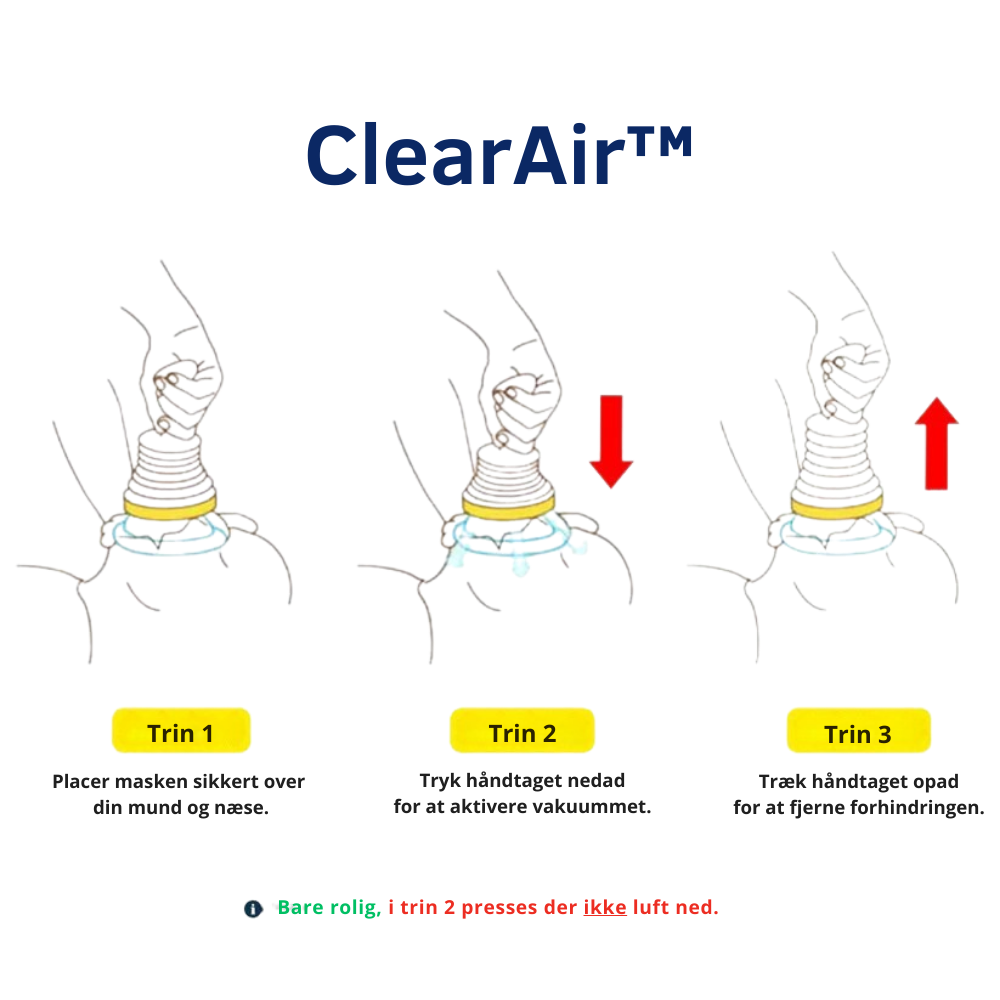 ClearAir™ | Red dit barn fra livsfarlig kvælning