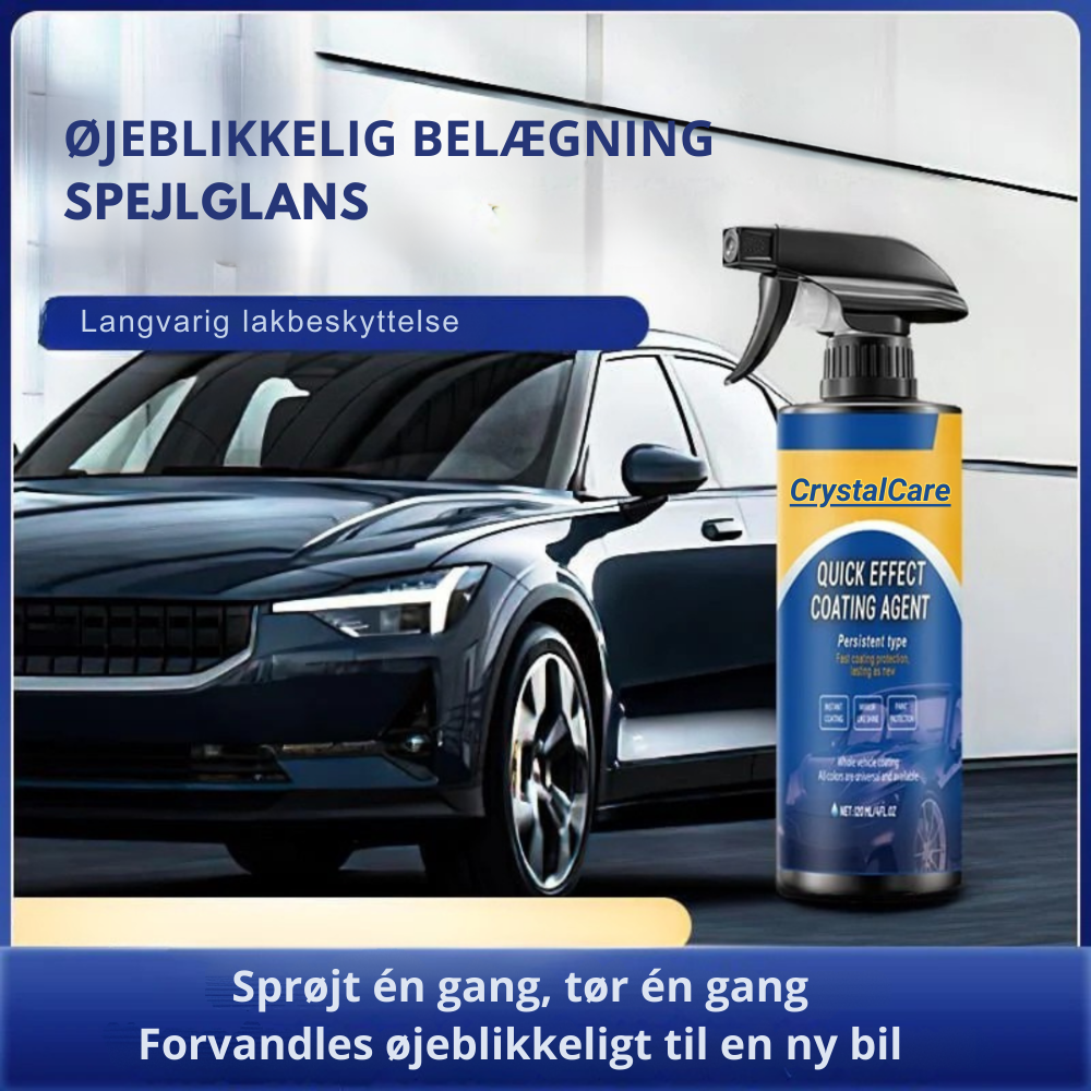 CrystalCare™ | Beskyttende voks der holder din bil som ny