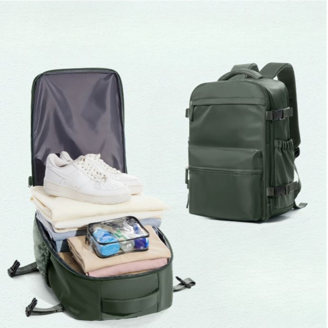 FlightFit™ | Vakuum Rejrugtasker - Den perfekte taske som håndbagage i flyet