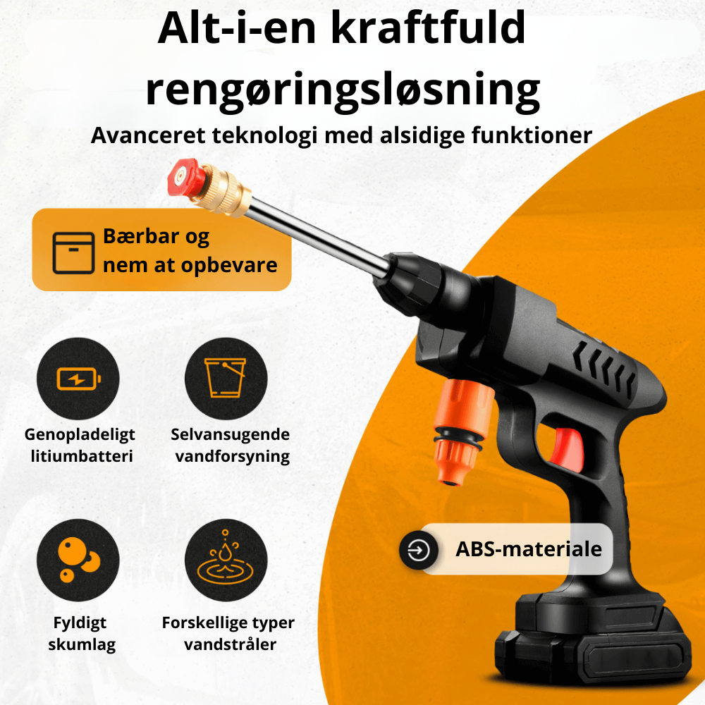 VoomWash™ | Genopladelig højtryksrenser