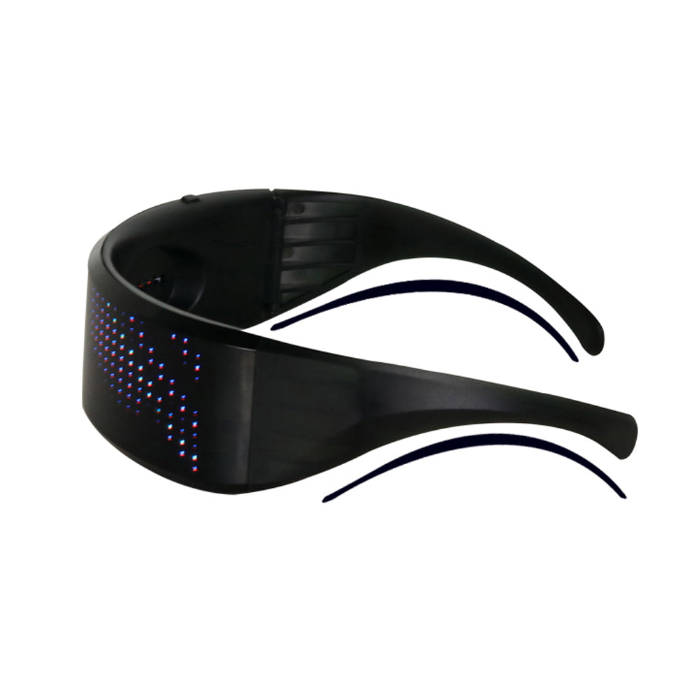 LEDsLook™ | Neonfarvede solbriller med Smilys