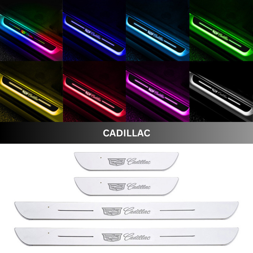 IllumiDrive™ | LED-indstigningslys til bil – magnetisk montering & skiftende farver med dit logo