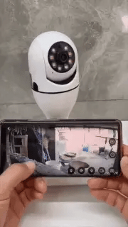 BulbCam™ | Sikkerhedskamera i form af en lyspære