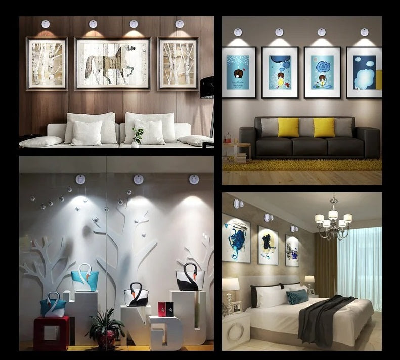 SereniLight™ | Trådløs LED-spotlight for mere atmosfære i hjemmet